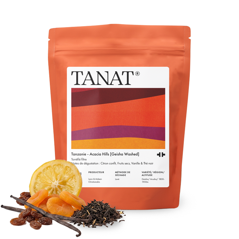 Specialty coffee Tanat Coffee Tanzania ACACIA HILLS - Geisha