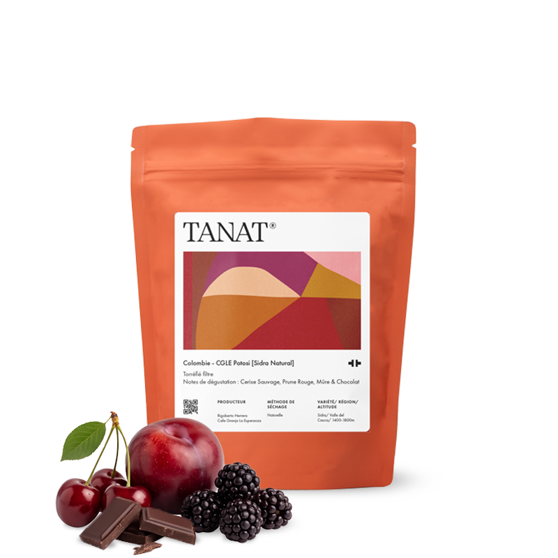 Specialty coffee Tanat Coffee Colombia, POTOSI - sidra