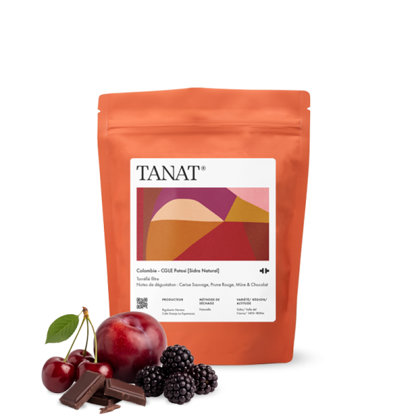 Specialty coffee Tanat Coffee Colombia, POTOSI - sidra