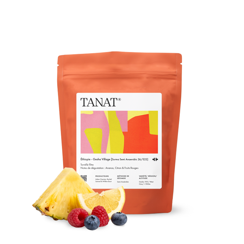 Specialty coffee Tanat Coffee Ethiopia GESHA VILLAGE - 100 g