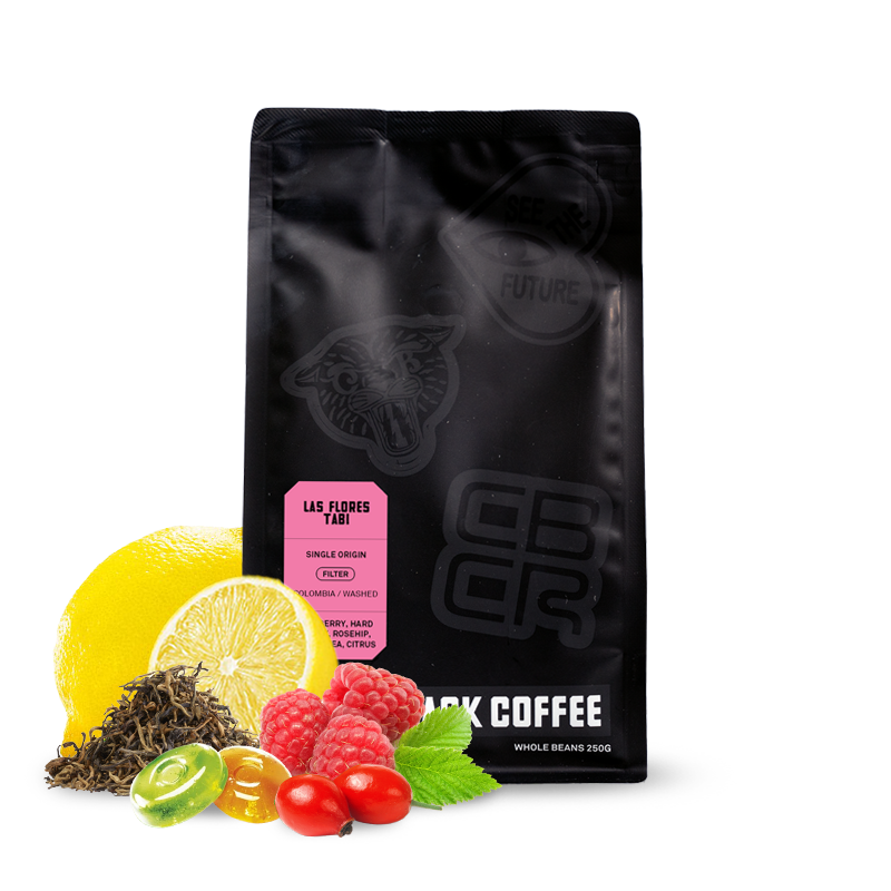 Specialty coffee Code Black Coffee Roasters Kolumbie LAS FLORES TABI