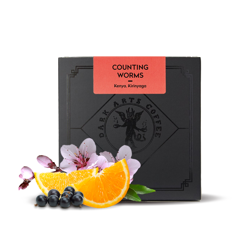 Specialty coffee Dark Arts Coffee Kenya COUNTING WORMS