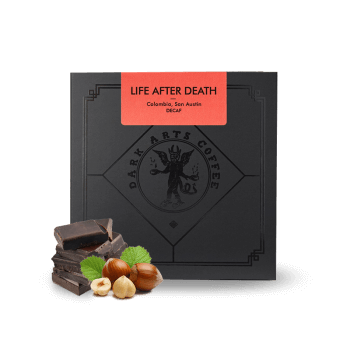Kolumbie LIFE AFTER DEATH - bezkofeinová - Dark Arts Coffee
