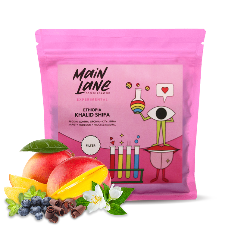 Specialty coffee Main Lane Coffee Roasters Ethiopia KHALID SHIFA - espresso