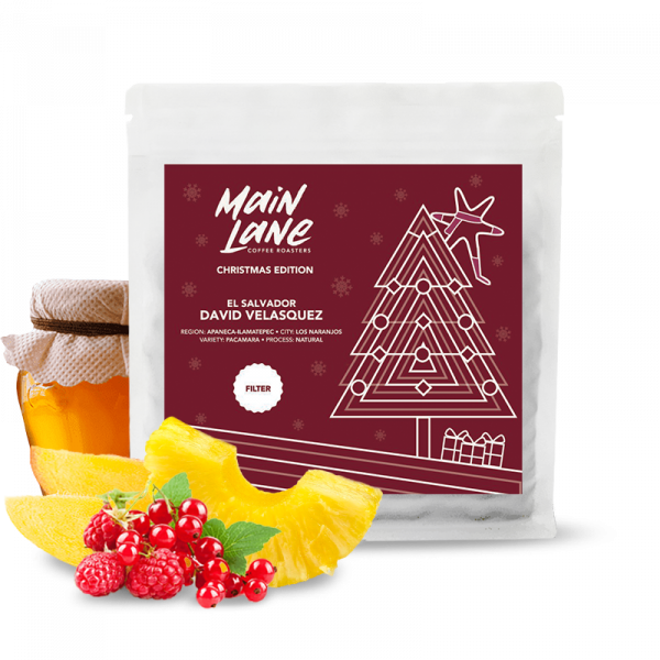 Specialty coffee Main Lane Coffee Roasters El Salvador DAVID VELÁSQUEZ - Christmas edition