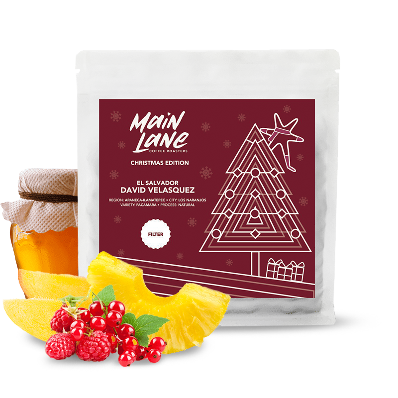 Specialty coffee Main Lane Coffee Roasters El Salvador DAVID VELÁSQUEZ - Christmas edition