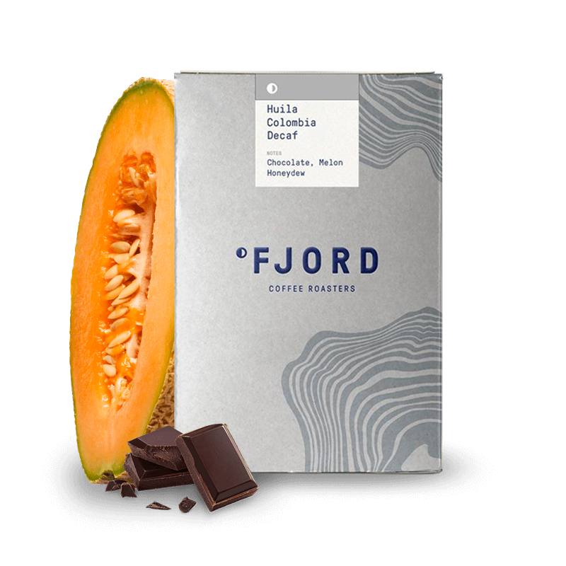 Specialty coffee Fjord Coffee Roasters Colombia HUILA decaf - decaffeinated