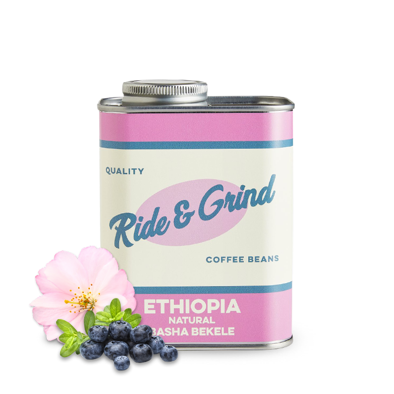 Specialty coffee Ride & Grind Ethiopia BASHA BEKELE