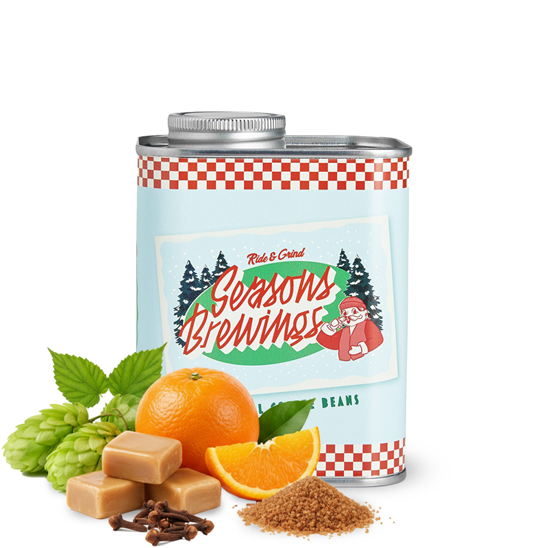 Specialty coffee Ride & Grind Peru SEASONS BREWINGS - Christmas limited edition