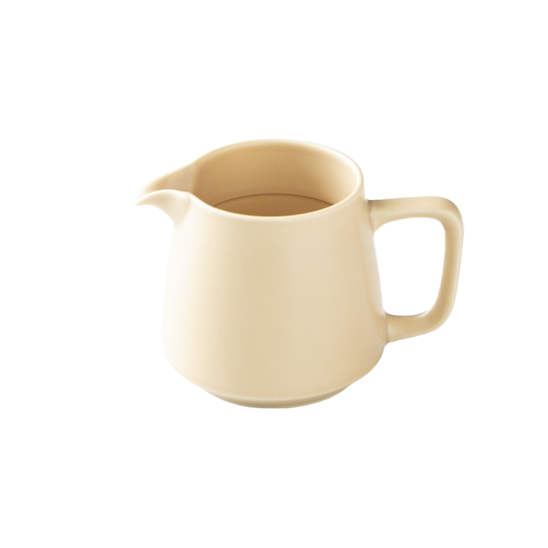 Origami Ceramic Coffee Server Matte Beige