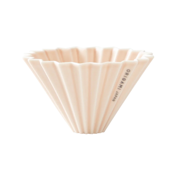 Origami dripper ceramic S - matte pink