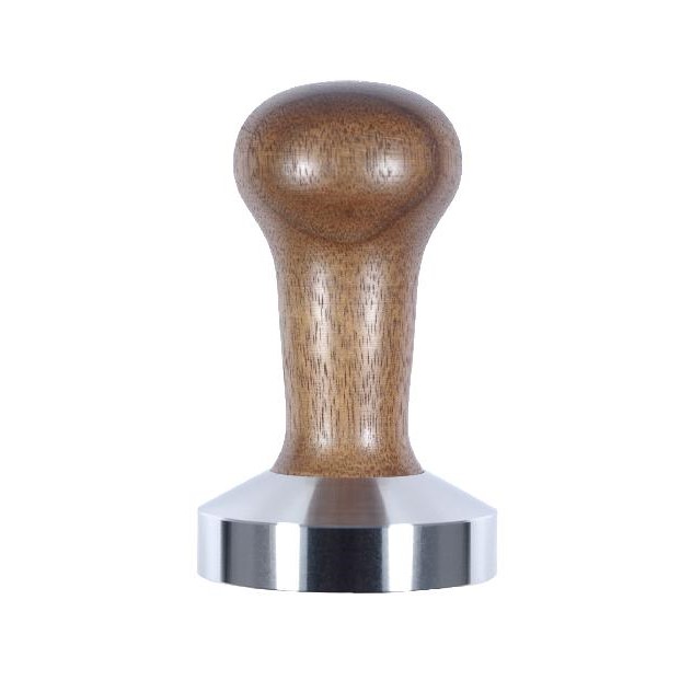 Heavy Tamper 58.6 mm - walnut