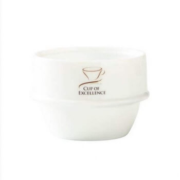 Origami cupping bowl - white with COE logo