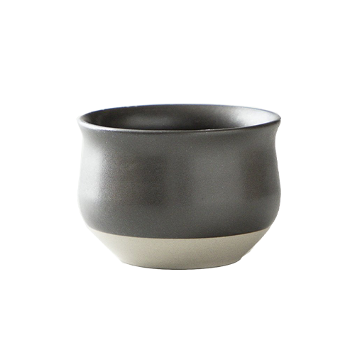 Origami Pinot Flavor tea bowl - black