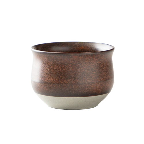 Origami Pinot Flavor tea bowl - brown