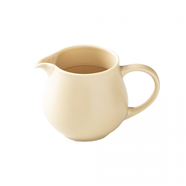 Origami Barrel Aroma Coffee Server - matte beige