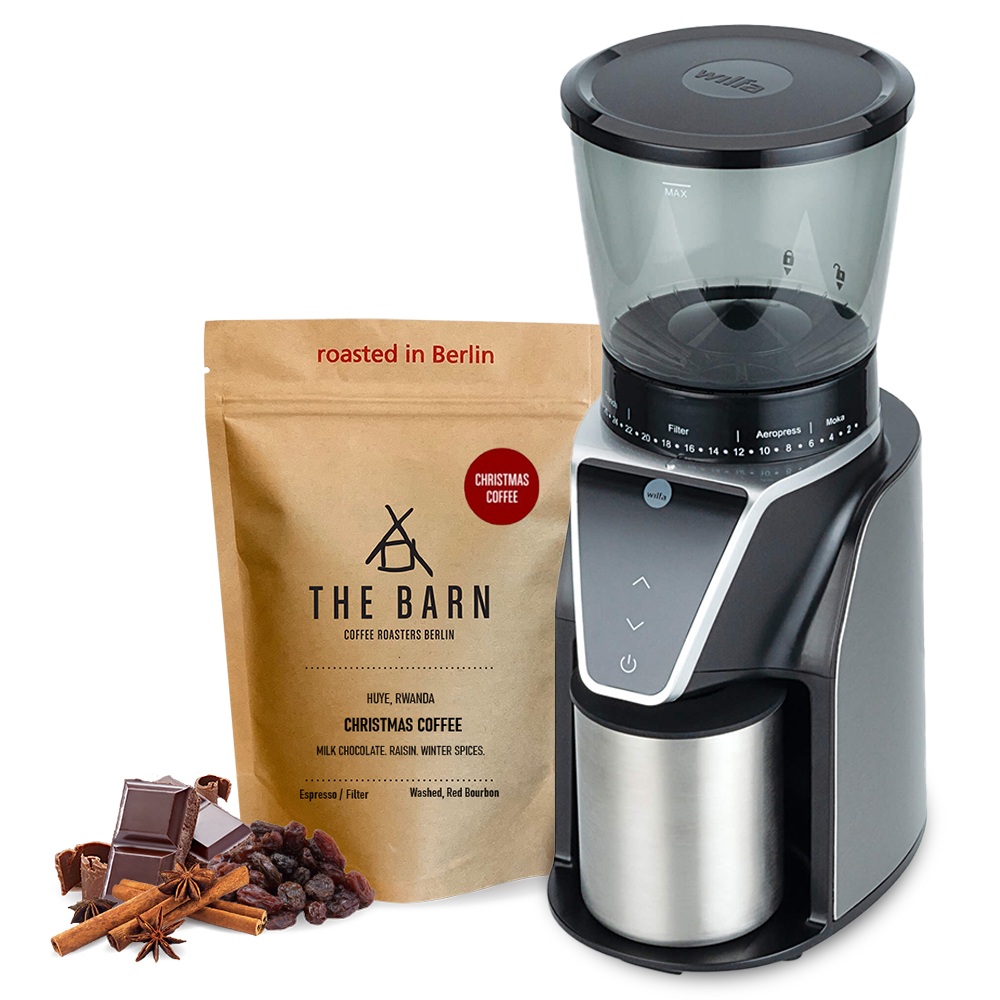 The Barn Christmas coffee Wilfa Balance Set - stříbrný