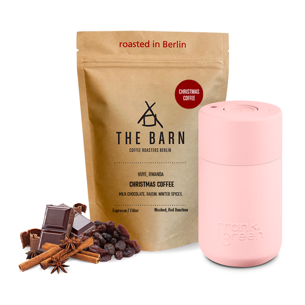 The Barn Christmas coffee Frank Green Original Set - blushed