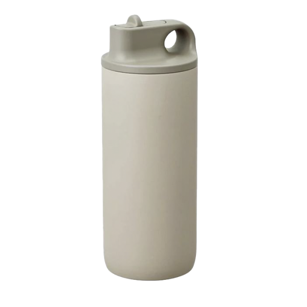 Kinto ACTIVE travel thermos 600 ml - beige