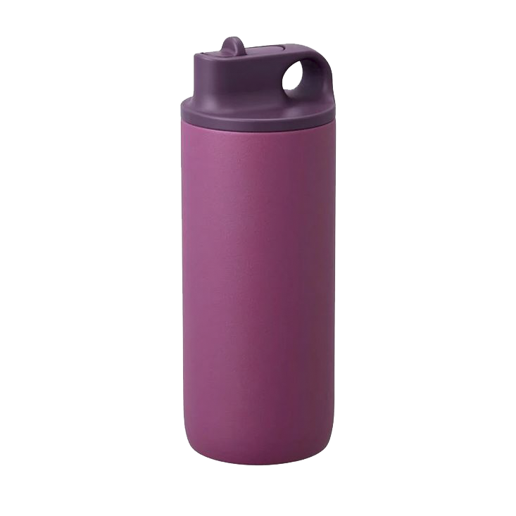 Kinto ACTIVE travel thermos 600 ml - purple
