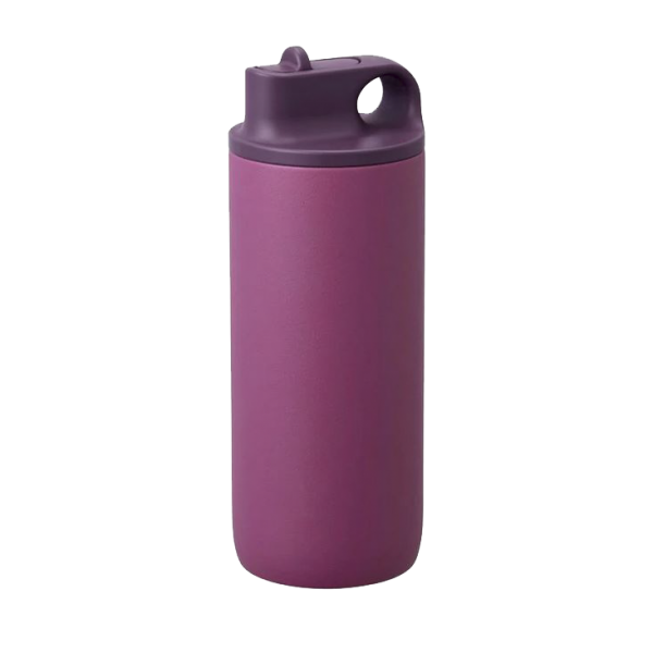 Kinto ACTIVE travel thermos 600 ml - purple