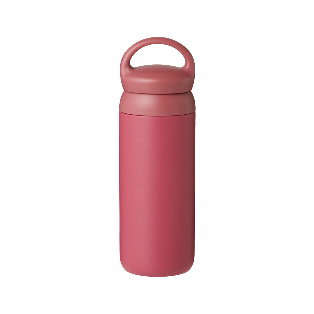 Kinto Day Off travel thermos 500 ml - dark pink