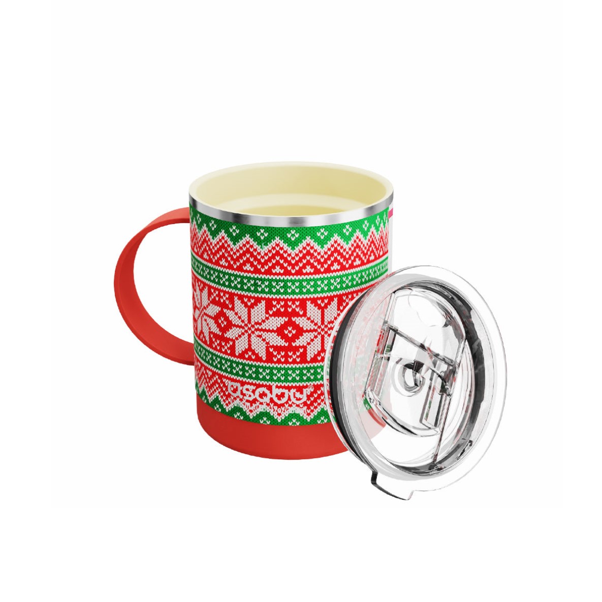 Asobu Ultimate mug 360 ml - red sweater