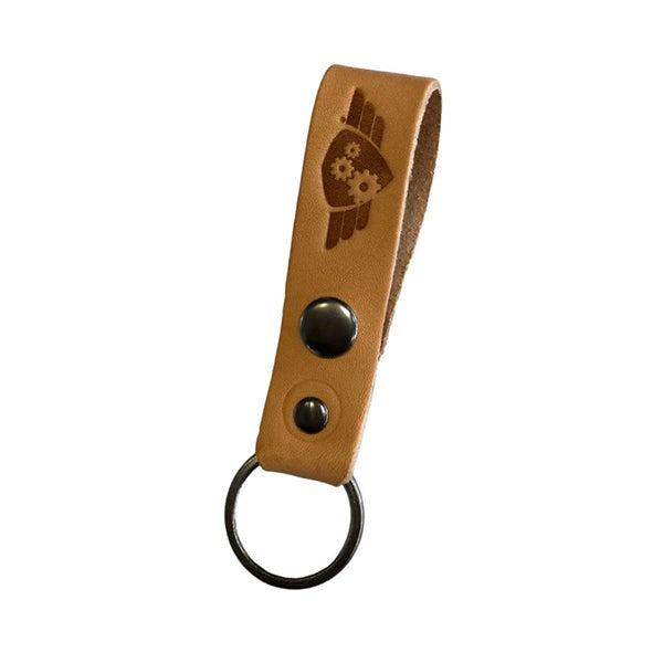 Comandante leather key ring