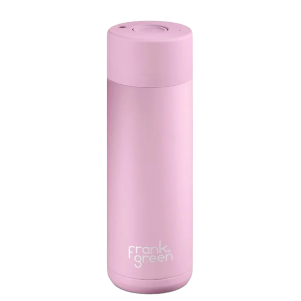 Frank Green Ceramic 595 ml stainless steel bottle - lilac haze