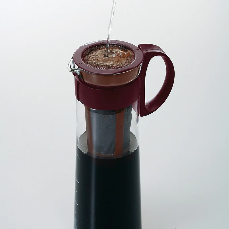 Hario Mizudashi Cold Brew Coffee Pot Cold Brew Coffee Maker 1000mL, Black
