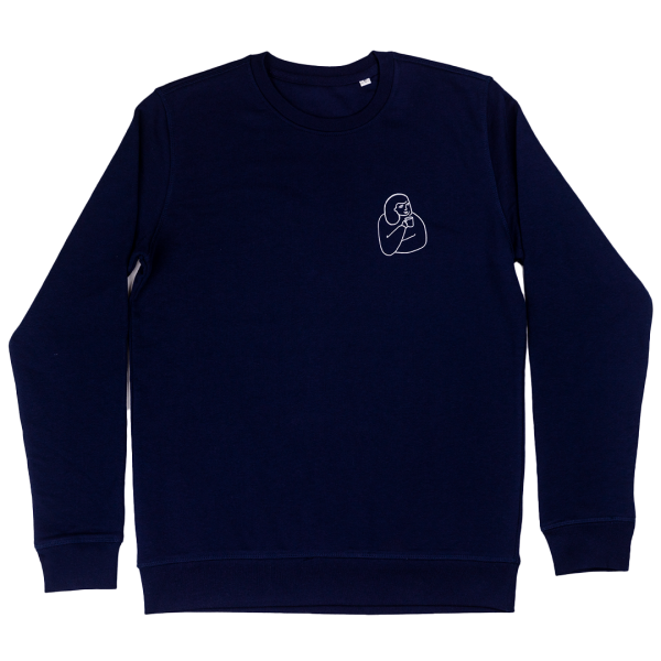 DAK Coffee Roasters sweatshirt size M - Navy