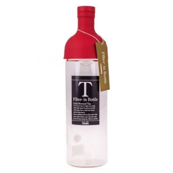 Hario Cold Brew Tea Filter-In Bottle - Red
