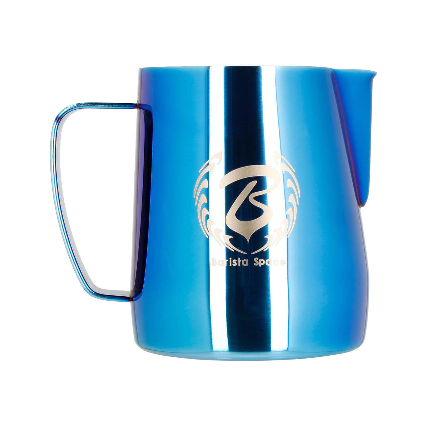 Barista Space milk jug - blue-rainbow - 350 ml