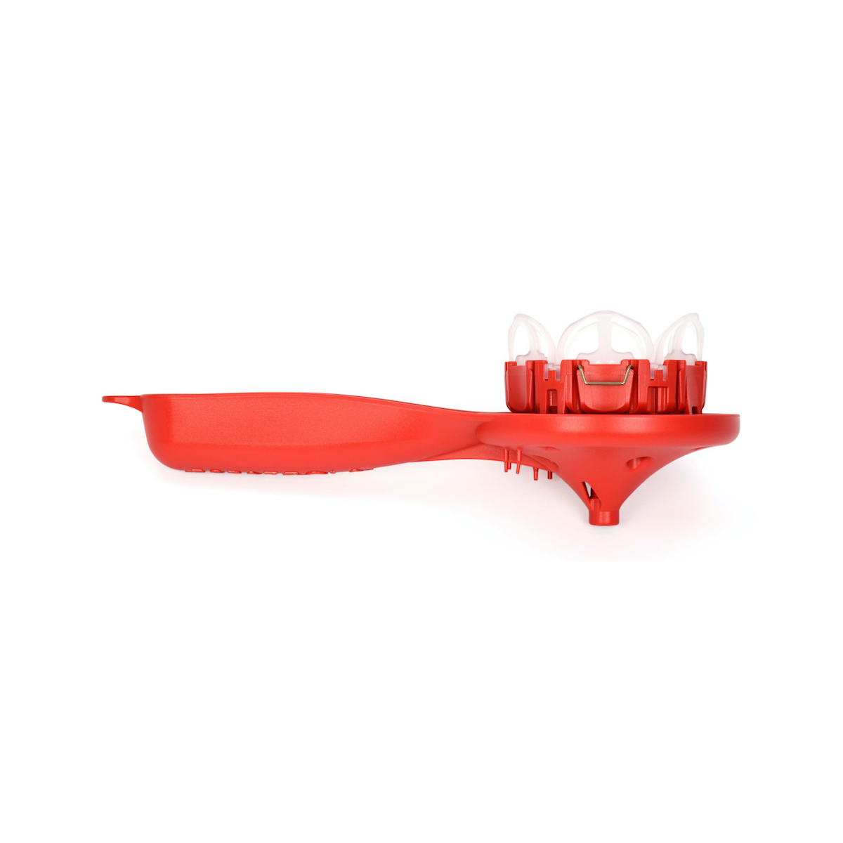 Espazzola 2+3- 58mm - tool for cleaning the coffee machine head - red