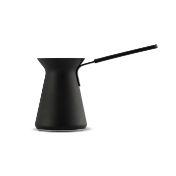 Goat Story Otto - modern turkish coffee pot - black