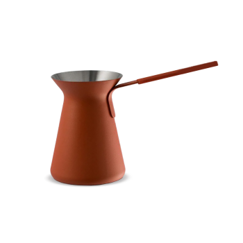 Goat Story Otto - modern turkish coffee pot - brick