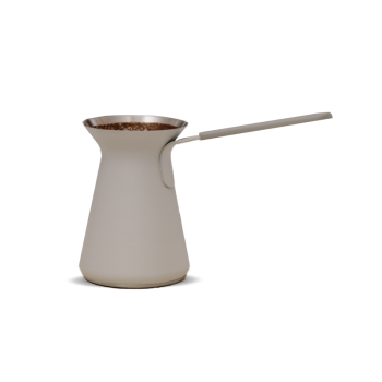Goat Story Otto - modern turkish coffee pot - gray
