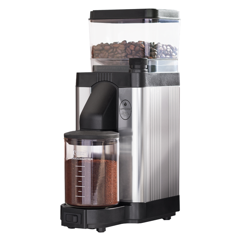 Moccamaster KM5 Electric Grinder - Silver