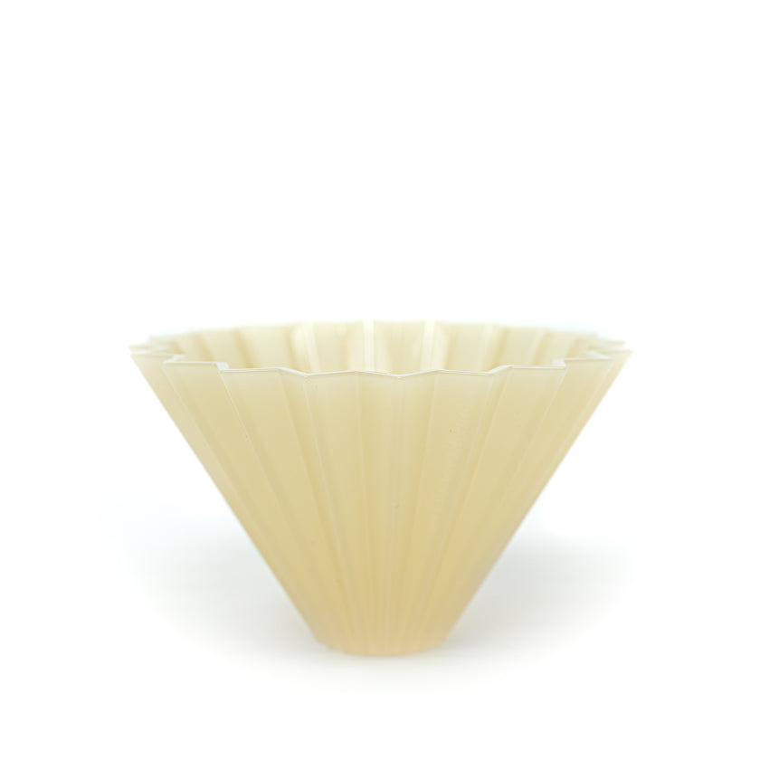 Origami Air plastic dripper M - matte beige