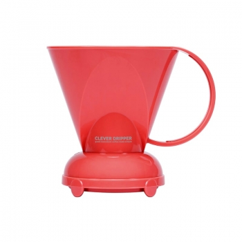 Clever Dripper - 500ml Coral red (+100 filters)