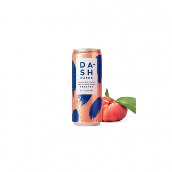 Dash sparkling water peach - 330ml