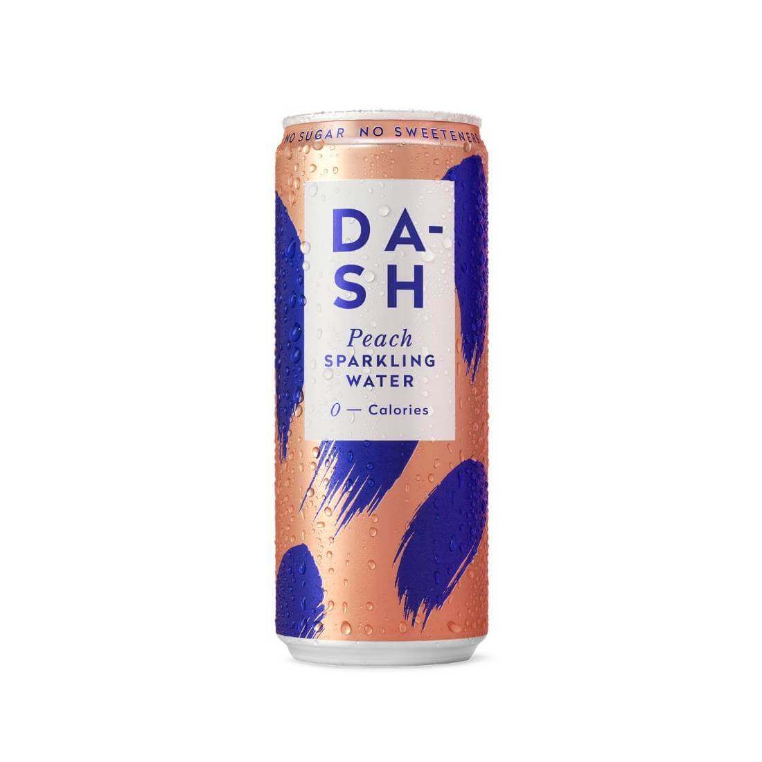 Dash sparkling water peach - 330ml