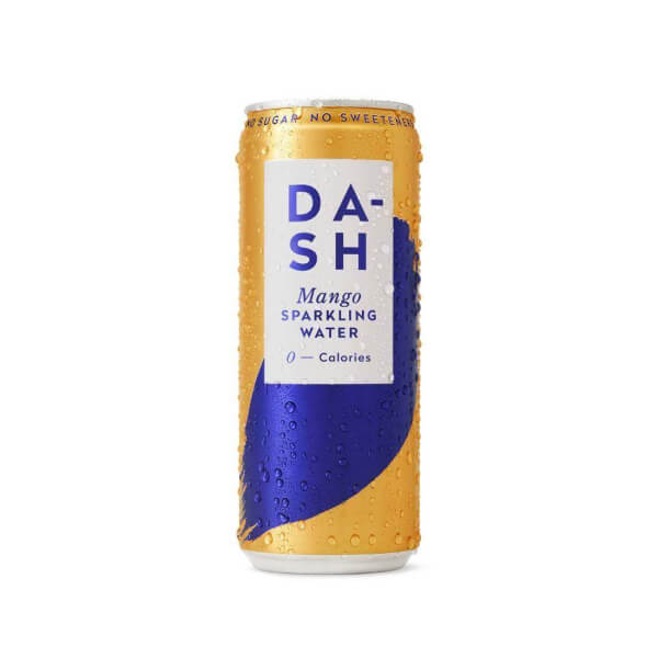 Dash Sparkling water mango - 330ml