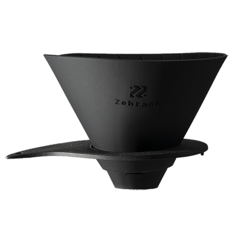 Hario Zebrang V60 Flat Dripper V02 - foldable travel dripper