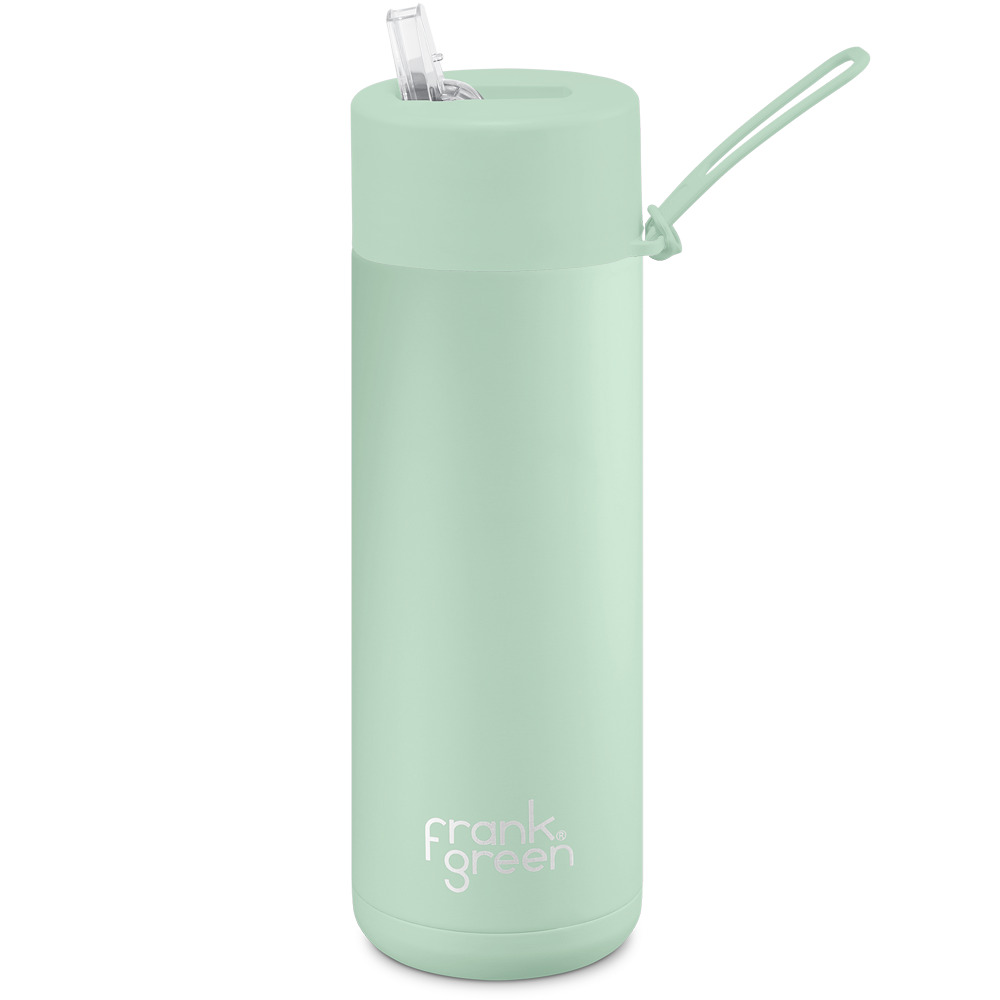 Frank Green Ceramic 595 ml Straw stainless steel - mint gelato