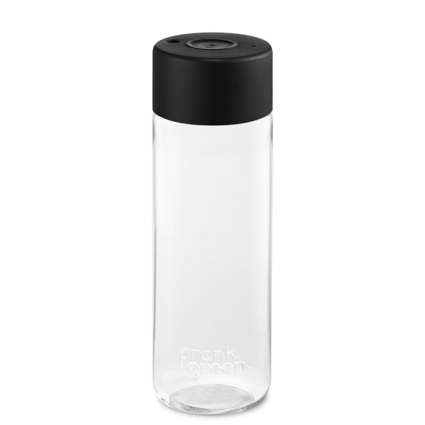 Frank Green Original Clear 740 ml plastic bottle - midnight