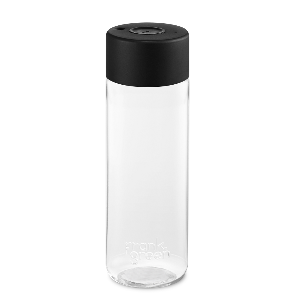 Frank Green Original Clear 740 ml plastic bottle - midnight
