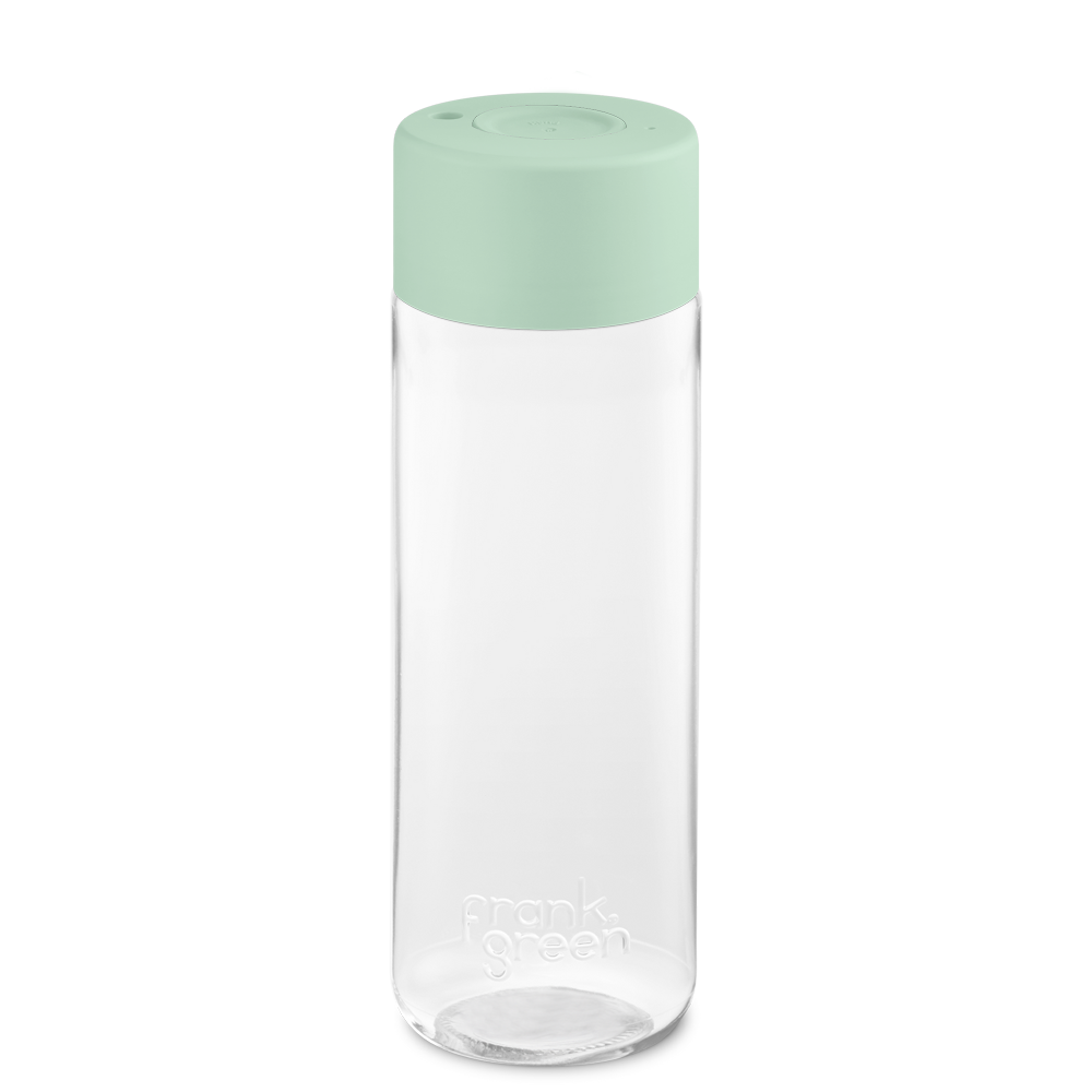 Frank Green Original Clear 740 ml plastic bottle - mint gelato