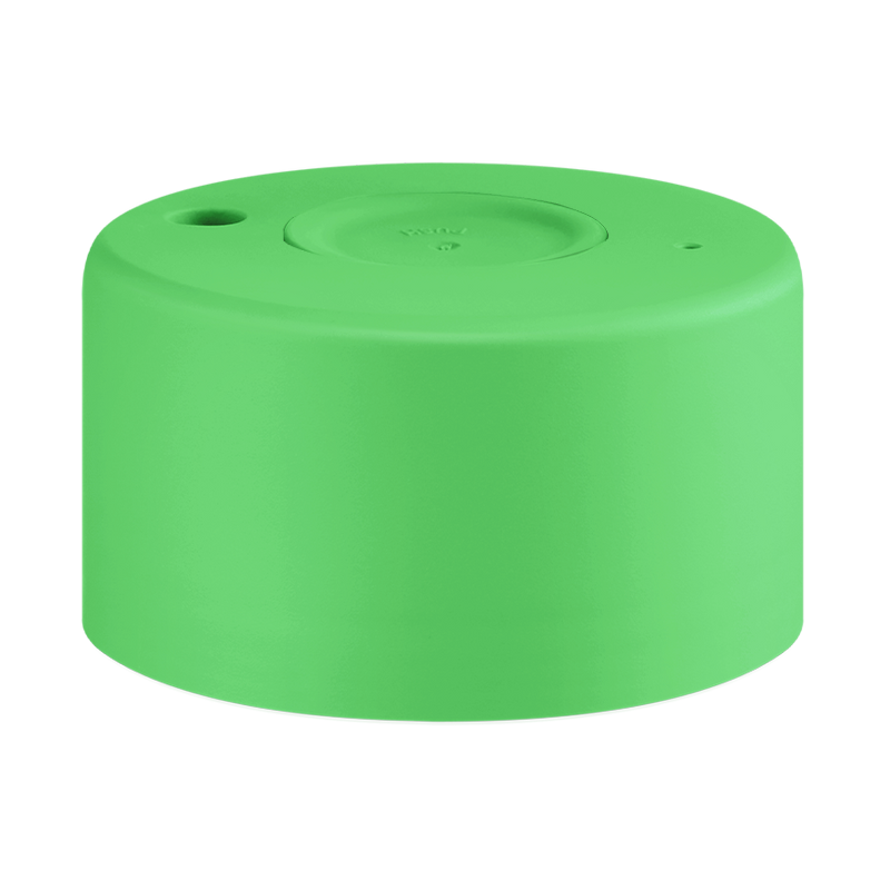 Frank Green Button lid - spare cap whole mechanism - neon green