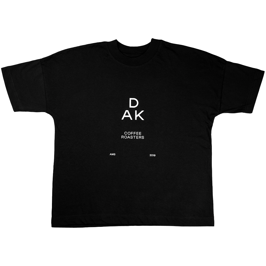 DAK Coffee Roasters logo t-shirt - black - M